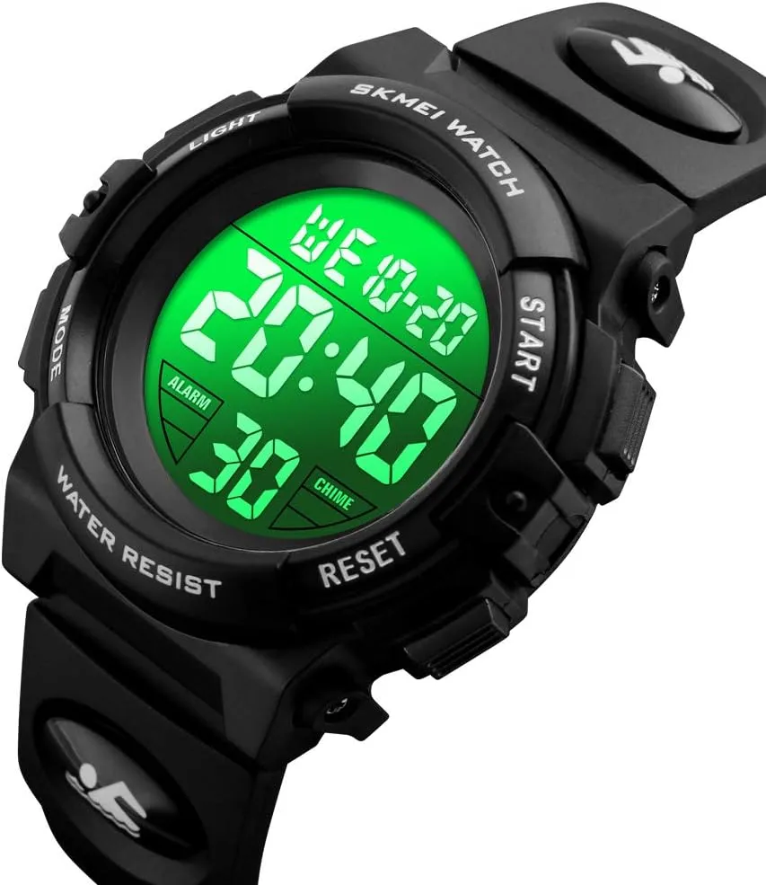 Boys Outdoor Sports 50M Waterproof Girls Watches Alarm Clock sacrificial raise ecology don carnivorous transit 12/24 H Stopwatch Calendar for Ages 3-15 Boy Girl Wristwatch Kids Gift Dayllon Kids Digital Watch 
