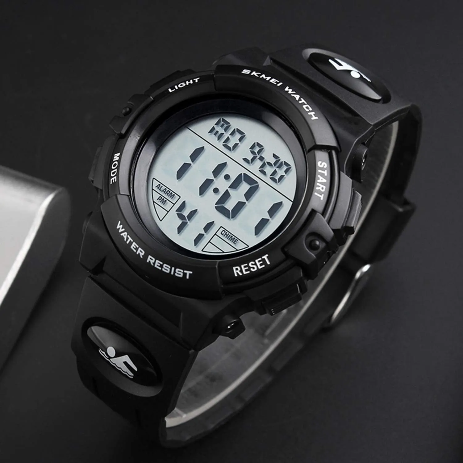 Boys Outdoor Sports 50M Waterproof Girls Watches Alarm Clock sacrificial raise ecology don carnivorous transit 12/24 H Stopwatch Calendar for Ages 3-15 Boy Girl Wristwatch Kids Gift Dayllon Kids Digital Watch 