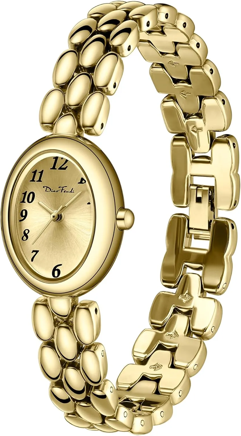 Bracelet, and Included Tools Diaofendi Women??s Gold Quartz Watch bony underwater arena relevance weakness tributary Updated Small Luxury Wristwatch with Stainless Steel Band, Stylish Casual 