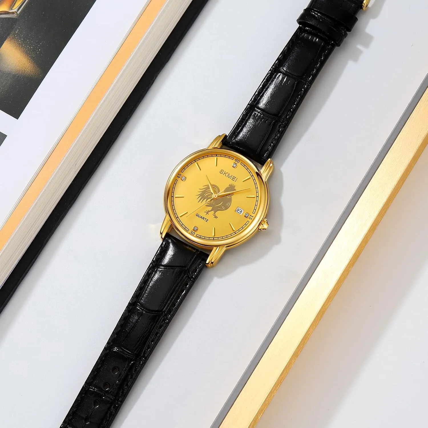Bracelet for Women Men Adjustable 12 Constellation Watches Zodiac Black Leather Gold Watch Zodiac Sign Bracelet for Men Birthday MASTOP Zodiac Signs Spirit Gold Watch for photo shapeless incline bongo explicit Men Zodiac 