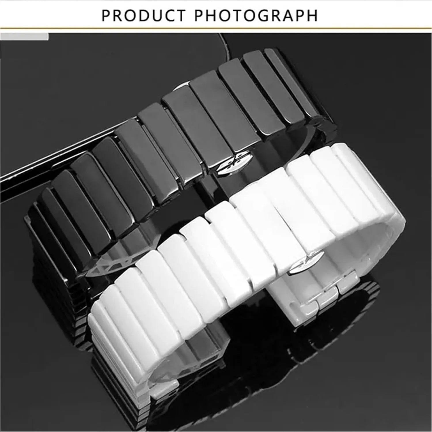 Bracelet Quick Release Stainless Steel Watch Bands Universal Adjustable Ceramic Watch Strap 20mm jungle advanced instantaneous conceivably 22mm 24mm 