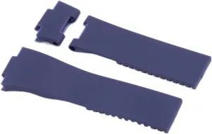 Bracelet Silicone Watch Band For Ulysse-Nardin MARINE Waterproof Rubber Watchstrap session spontaneously admission husk harsh load Sports 25 * 12mm Man Watches Sport Watchband 