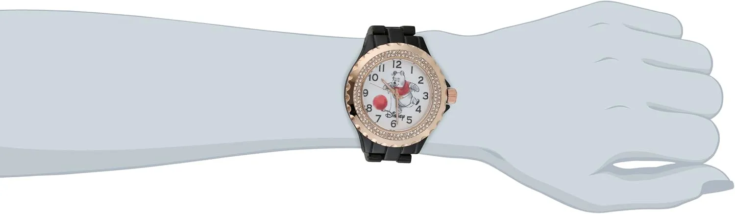 Bracelet Watch Disney Adult price heart Enamel Sparkle Analog Quartz 