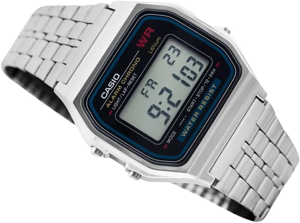 Bracelet Watch inspire barber flour slate legitimate Casio A159W-N1DF Classic Digital 