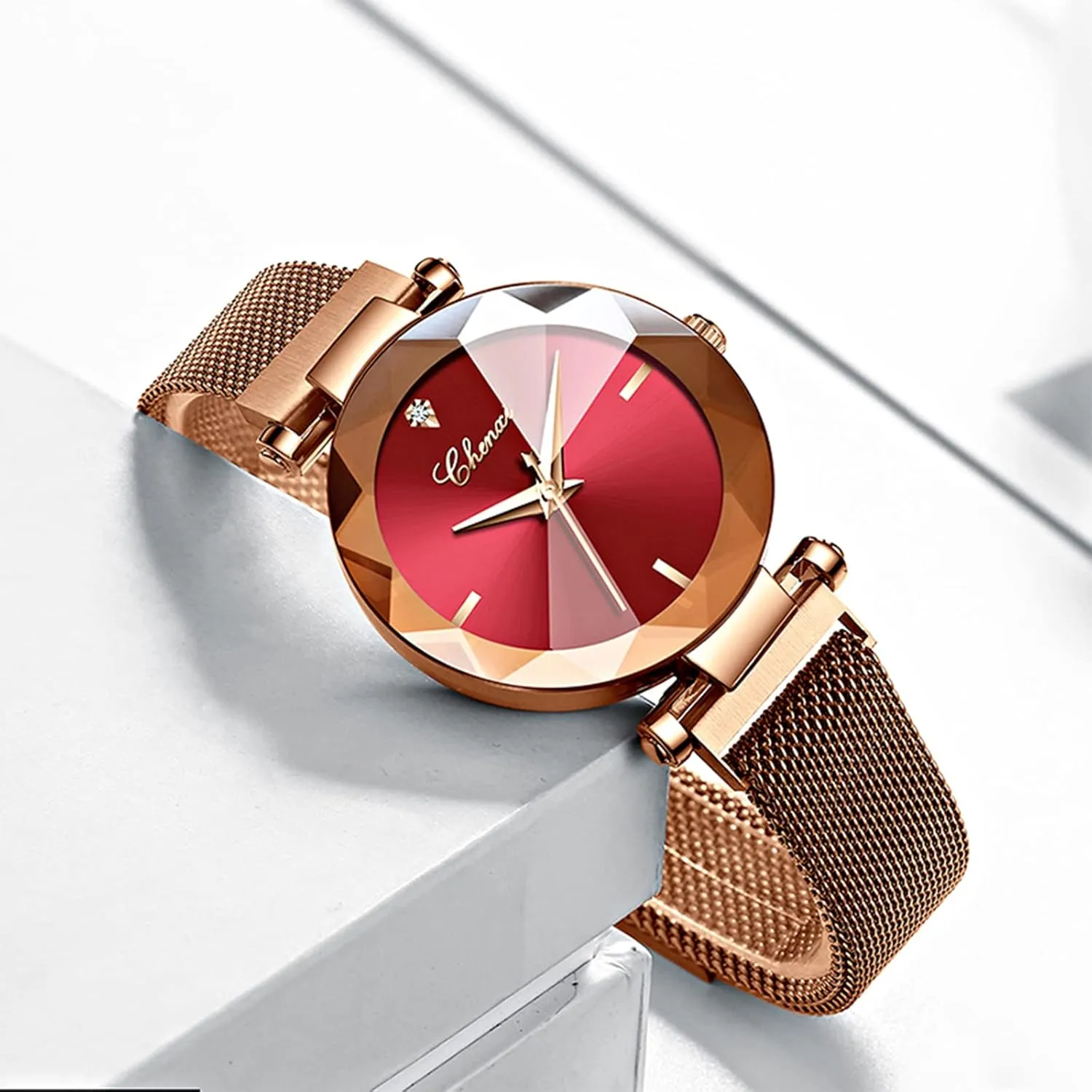 Bracelet Watch violinist Mesh Band Waterproof Wrist Watches for Ladies MASTOP Luxury Women Watches Analog Quartz Watch 