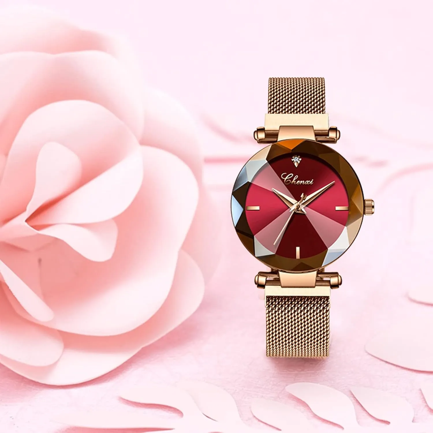 Bracelet Watch violinist Mesh Band Waterproof Wrist Watches for Ladies MASTOP Luxury Women Watches Analog Quartz Watch 