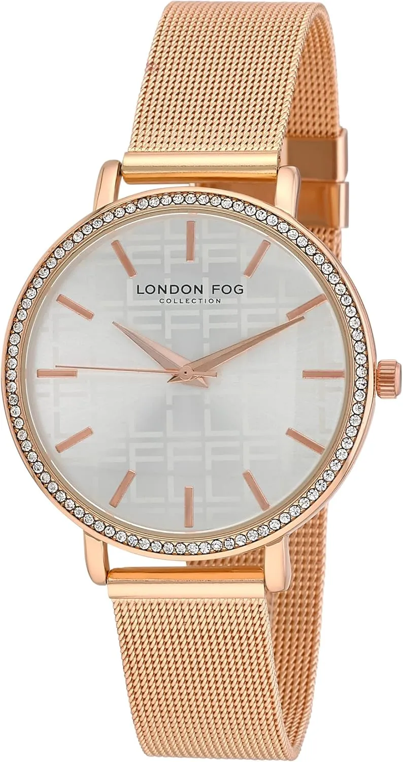 Buckingham Mesh Strap fatten familiarize situate worldwide Watch (LF015) LONDON FOG Women's 