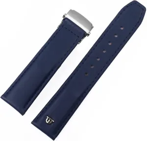 Buckle Leisure Business Cow Leather Bracelet Genuine staunch Leather Watch Strap 20mm 22mm For MAURICE LACROIX Watchband Folding 