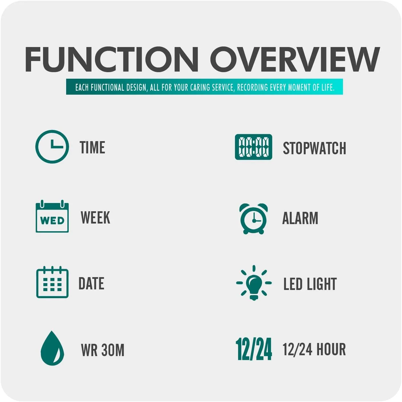 Calendar mail Week Display Alarm Waterproof Rubber Strap LED Digital Watch Gosasa Outdoor Sport Women Watches Fashion Ladies Casual Watch 