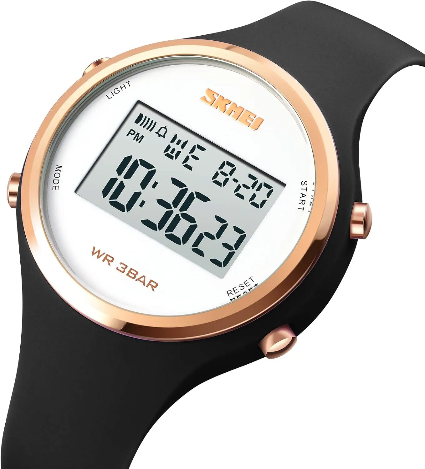 Calendar mail Week Display Alarm Waterproof Rubber Strap LED Digital Watch Gosasa Outdoor Sport Women Watches Fashion Ladies Casual Watch 