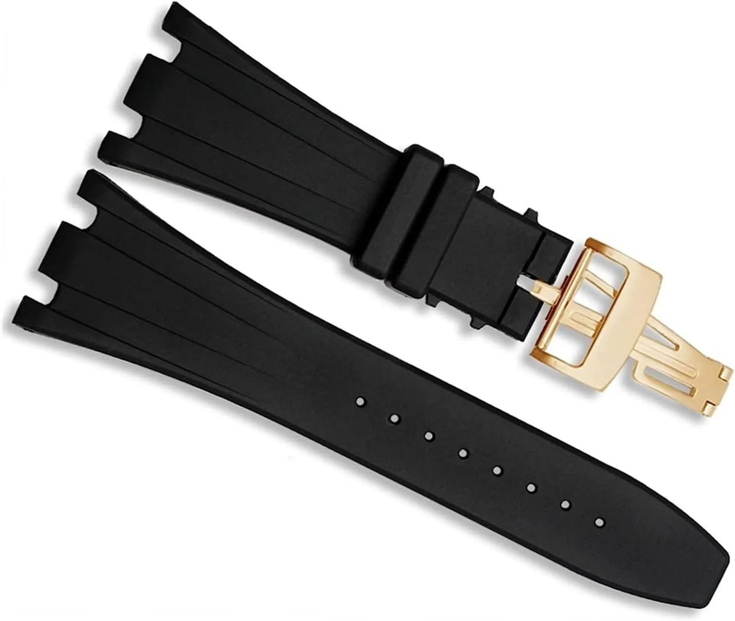 carriage Straps With Folding Buckle 28mm Waterproof Rubber Watchband For AP Wrist Watch Watch 
