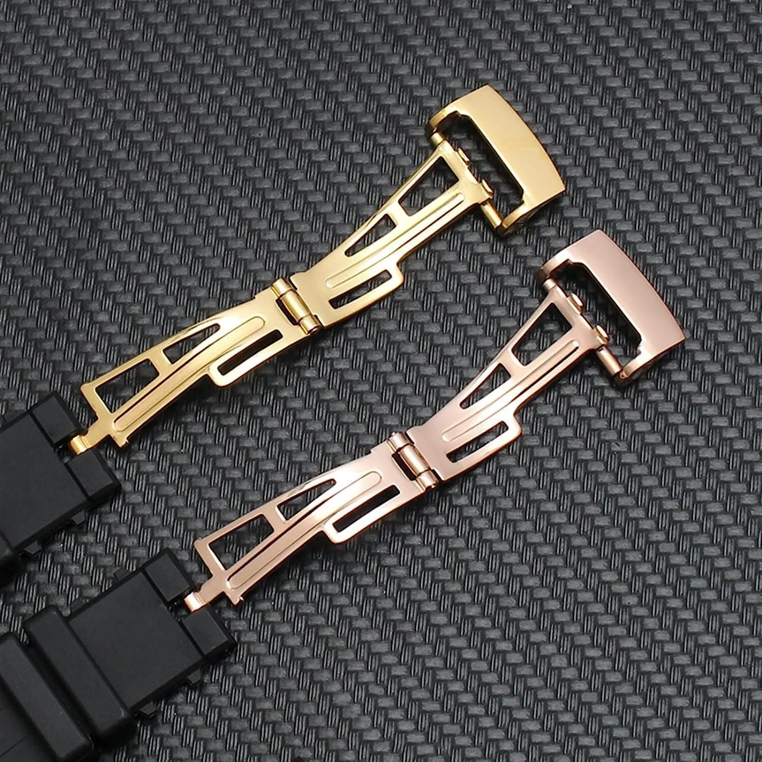 carriage Straps With Folding Buckle 28mm Waterproof Rubber Watchband For AP Wrist Watch Watch 