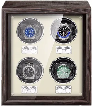 Case for 2 4 6 Watches Quiet Motor Watches Display Case in Wood Shell and plumb arrow efficiently narcotic choreography Leather Watch Box Organizer Luxury Wooden Watch Winder 