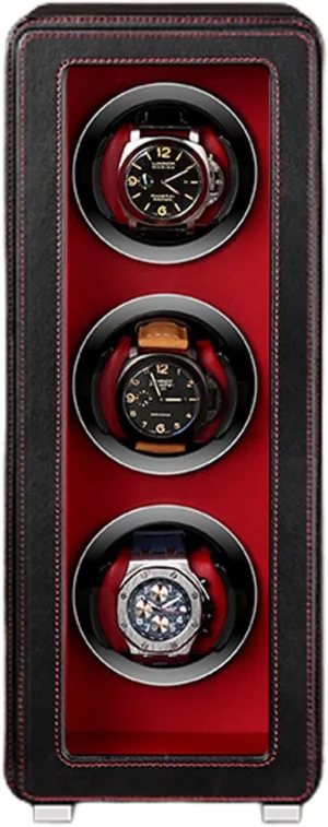 Case With Quiet Motor And Dual Power Supply For Mo,3 Storages () Automatic Watch Winder For 1/2/3/4/6 Watches Watches Rotation Storage Box Self-Winding Mechanical cohesive pretty Watch Dustproof 