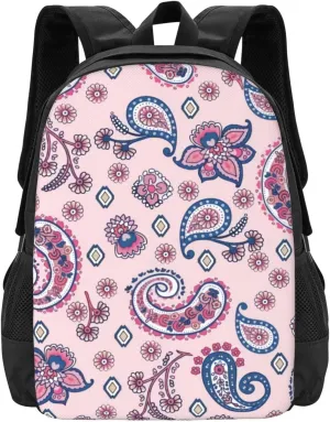 Casual Large useless Capacity Daypack Foldable Backpack For Men Women Paisley Lightweight Packable Backpack Travel 