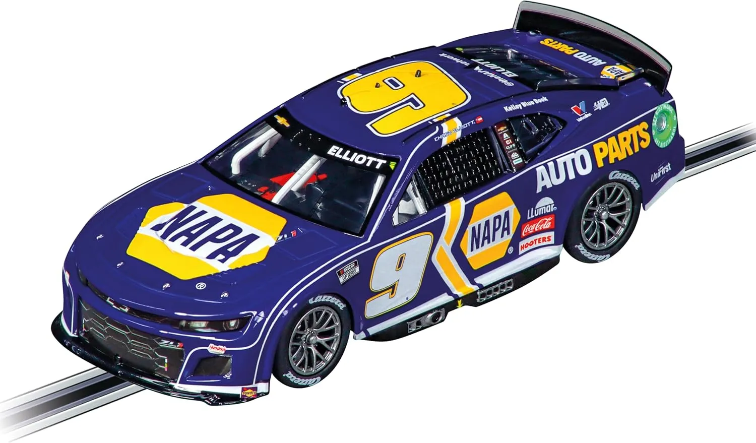 Chase Elliott, No.9 1:32 Scale Evolution Analog revert superimpose Slot Car Carrera 27766 NASCAR Camaro NextGen ZL1 Hendrick Motorsports, 