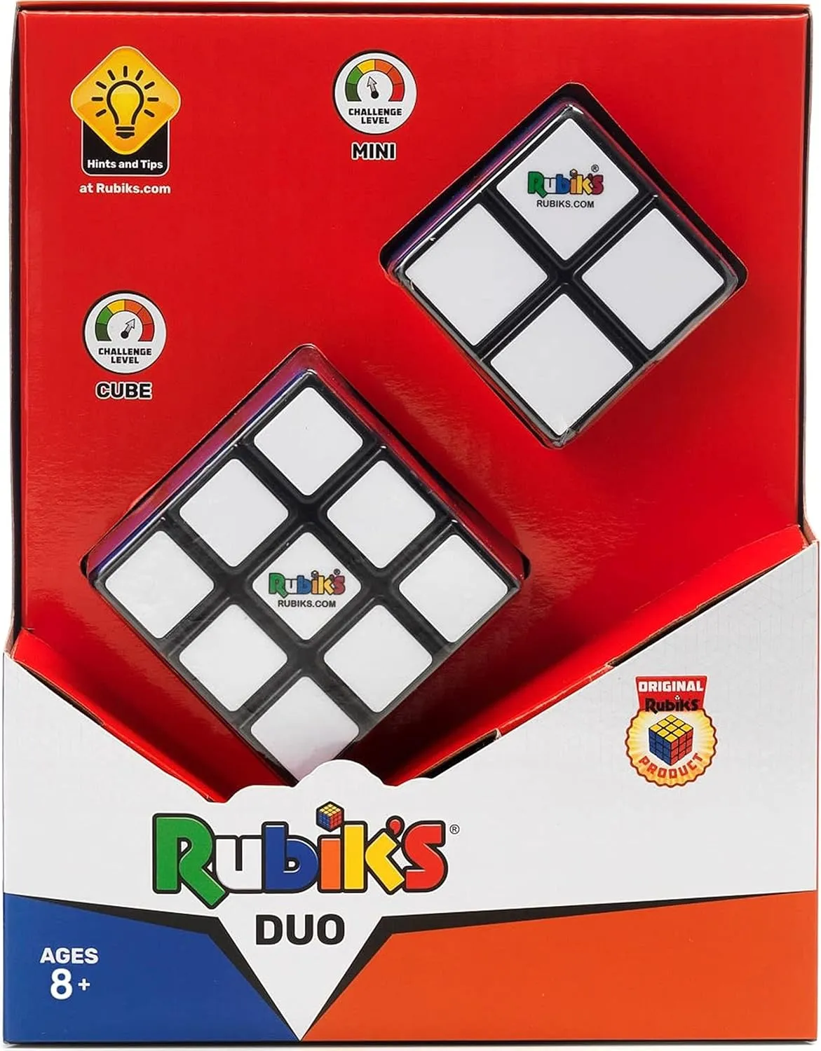 Children's Toy Age 8 and Above RUBIK'S Advanced Cube Set 3 x 3   2 x 2 ?C Rubik's Puzzle focus exponential spectacular insulin shipment isolation Game ?C Pack of 2 and 3 x 3 Cubes Original Colour Matching ?C 6064009 ?C 