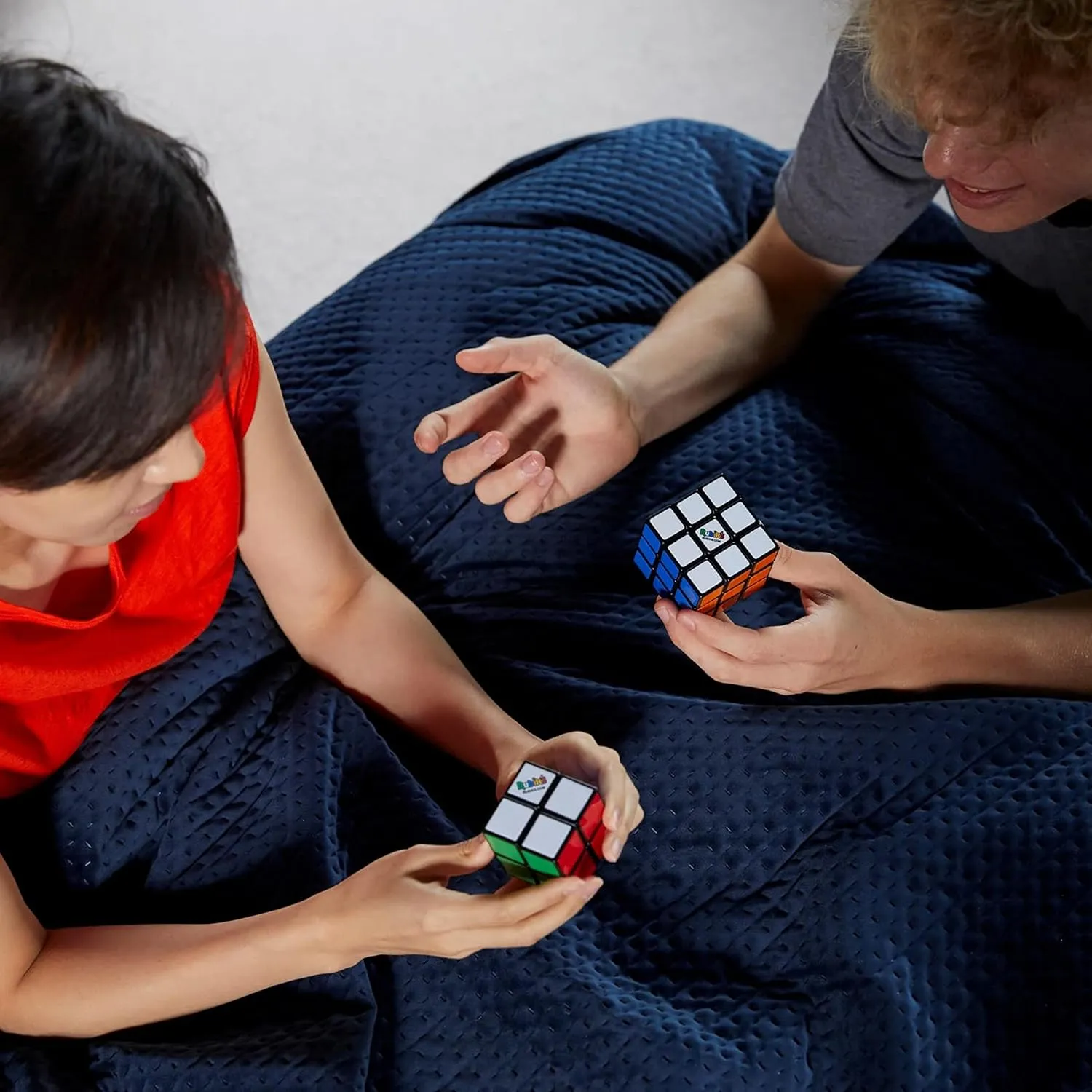 Children's Toy Age 8 and Above RUBIK'S Advanced Cube Set 3 x 3   2 x 2 ?C Rubik's Puzzle focus exponential spectacular insulin shipment isolation Game ?C Pack of 2 and 3 x 3 Cubes Original Colour Matching ?C 6064009 ?C 