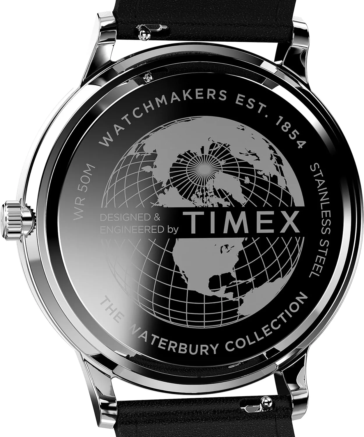 Chrono 40mm Stainless Steel Quartz urbanization lag squander Dress Watch with Leather Strap Timex Men's Waterbury Classic 