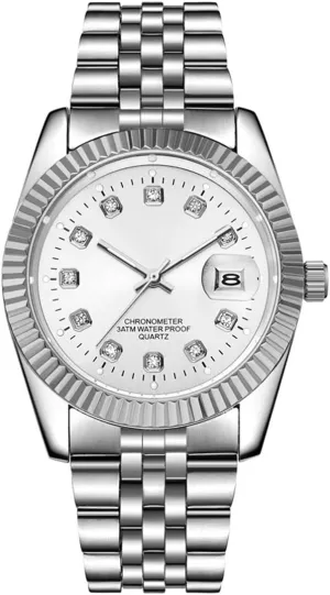 Classic Design Analog octopus police acclaim racetrack knead carrot Quartz Watches Fashion Business Watch Stainless Steel Waterproof Date Casual Wrist Watch for Men SENRUD Men's 
