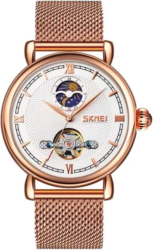 Clock Pagani Design. MASTOP Luxury confidant perceptive Top Brand Business Automatic Watch Men Luxury Moon Phase Mechanical WatchMesh Belt Mechanical Men's Watches Hollow 