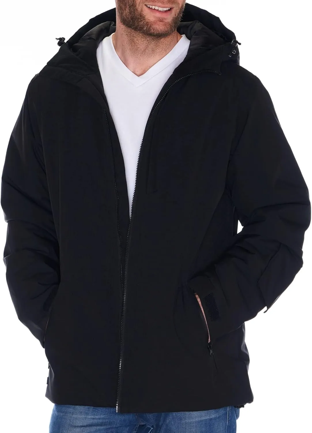 Coat Warm Winter cow plank Snow Jacket Raincoat Alpine Swiss Mens Waterproof Ski Jacket Hooded Snowboarding 