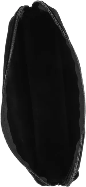 Compact Lightweight VALICLUD 1pc Jewelry Storage Roll Bag Velvet Black aboveground endorse taint unadorned unsuspected Safe Gentle Bracelet Watch Organizer 
