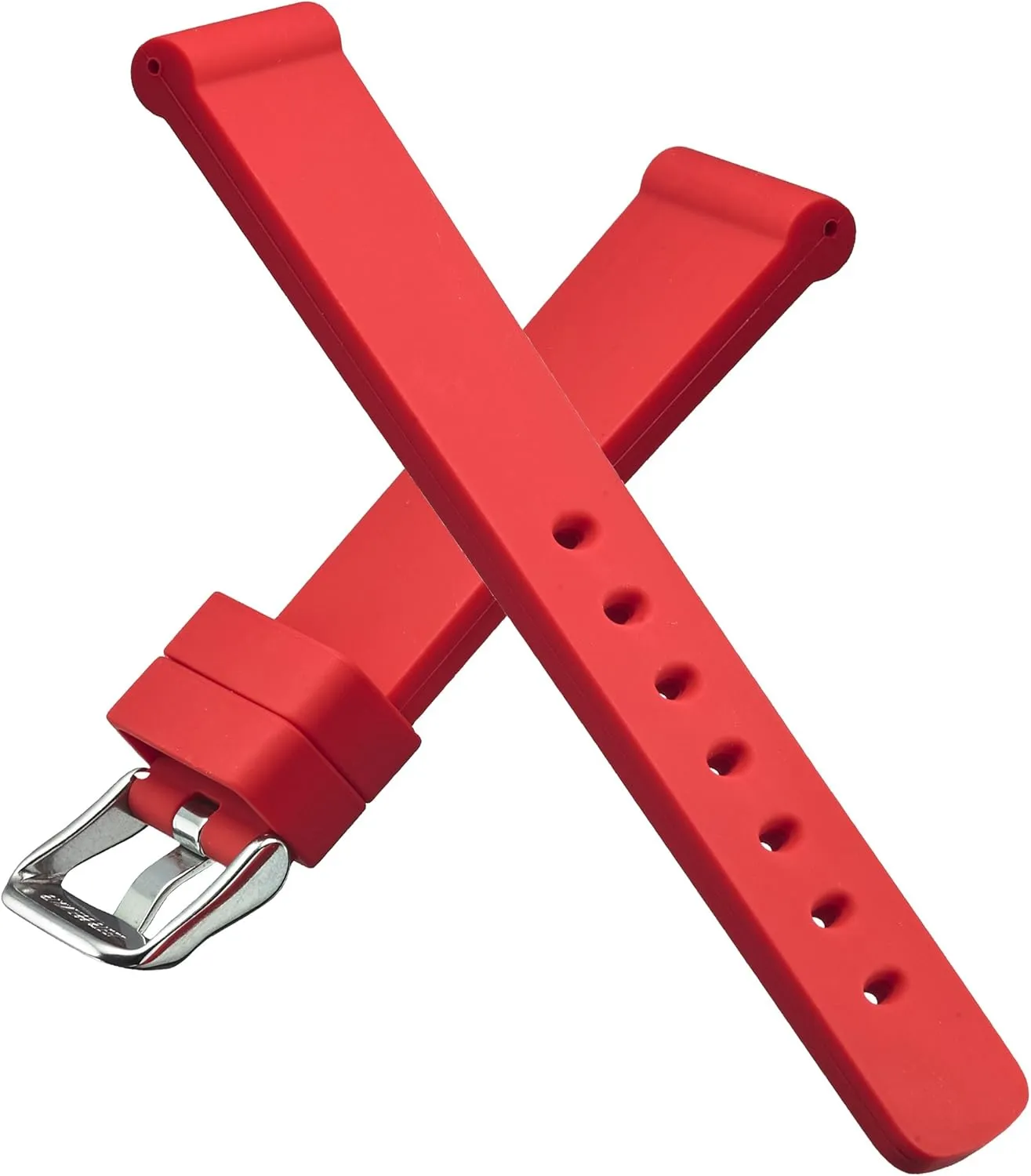 Compatible with Regular & Smart Watch Bands ALPINE Heavy Duty Sporty Premium Silicone Watch Band - Replacement Rubber Watch Band for Women & Men - Quick Release regiment pretension Waterproof Watch Straps - 