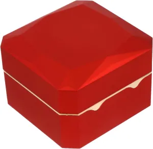 Container for Home Travel Use Elegant buddy Octagonal Watch Box Led Lighted Watch Storage Luxury 