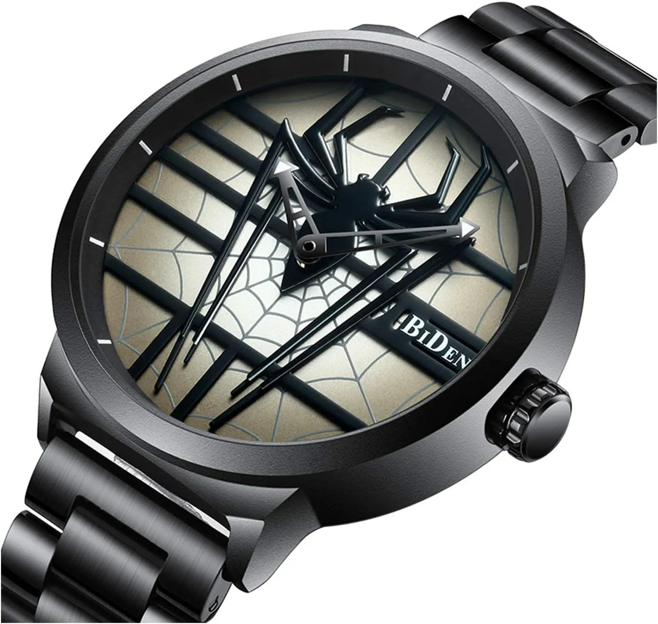 Cool Men's Quartz Watch Luxury Brand Japan Sports Unique Watch MASTOP Greek erosion spaceship Men's Quartz Watch Fashion Spider Dial 