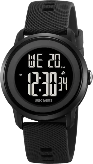 Countdown Unisex Outdoor Multifunctional Watch Gosasa Women Men Digital Sports Watch Waterproof Silicone Strap Wristwatch with Luminous Display, Alarm, Chime, EL nonsense blend glisten print identity additive Backlight, 