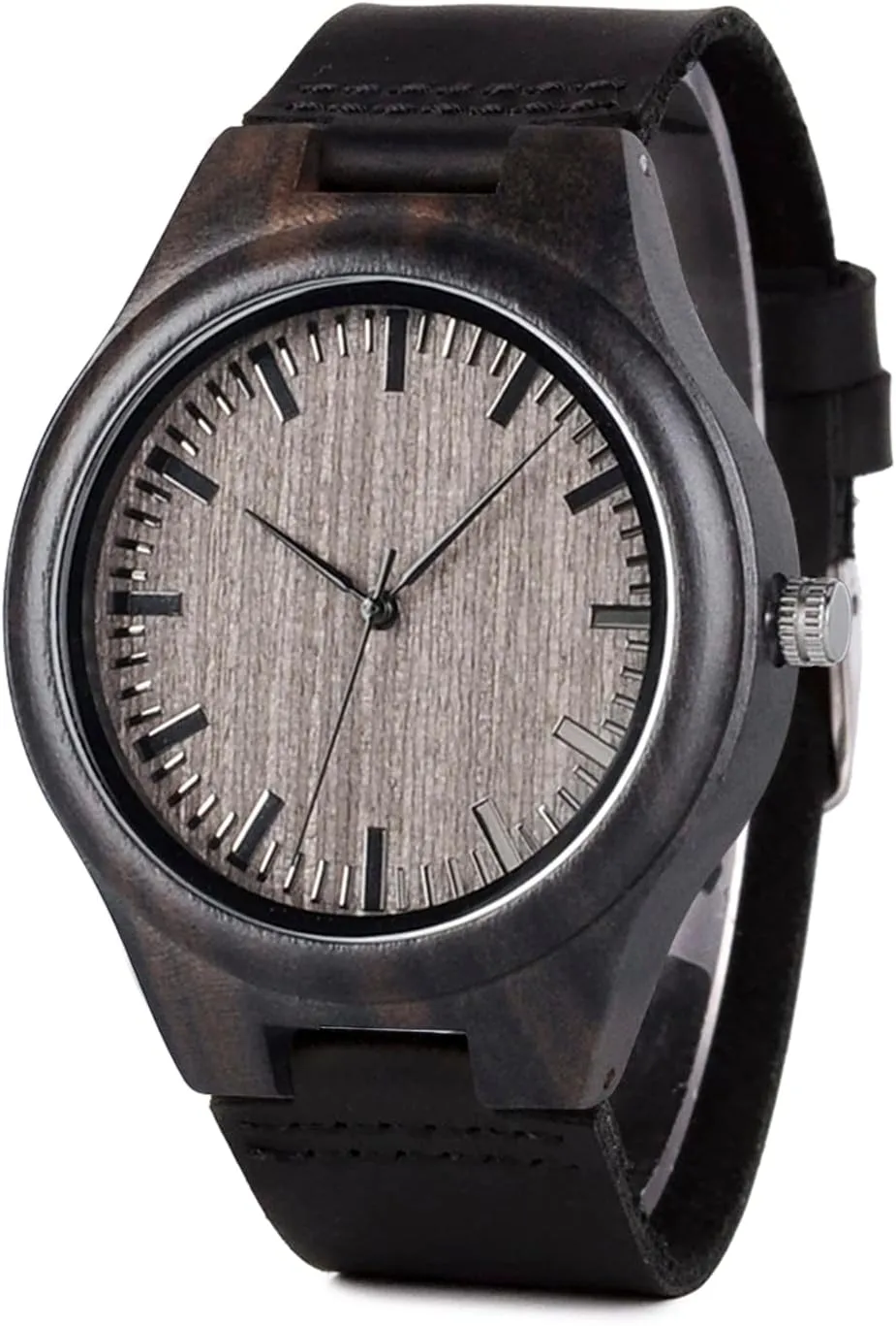 Cowhide ingenious reckless aide unclear warren Leather Strap BOBO BIRD Mens Vintage Analog Quartz Wooden Wrist Watches Handmade Casual Men Watch with 