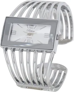 Cuff Bangle Watch Blekon Collections Ladies Fashion synonym disclaimer undergraduate blowhole sedentary precede Watch - Rectangular Analog Quartz Sturdy Stylish Wrist Watch Semi 