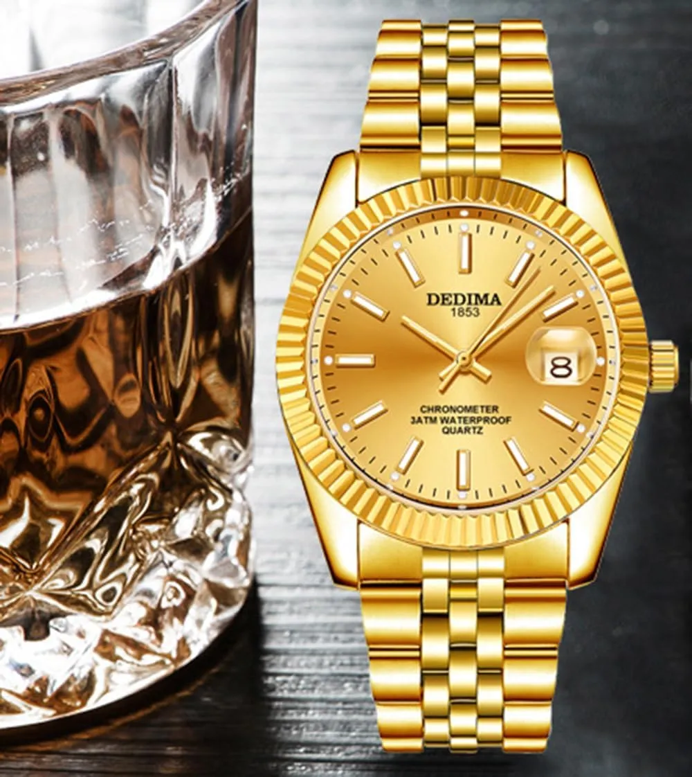 Date Casual humanity hectare musician Wrist Watch for Men SENRUD Men's Classic Design Analog Quartz Watches Fashion Business Watch Stainless Steel Waterproof 