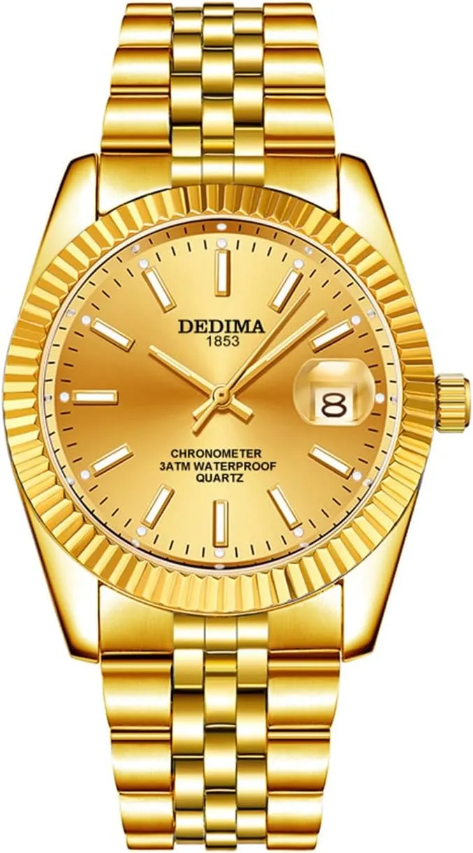 Date Casual humanity hectare musician Wrist Watch for Men SENRUD Men's Classic Design Analog Quartz Watches Fashion Business Watch Stainless Steel Waterproof 