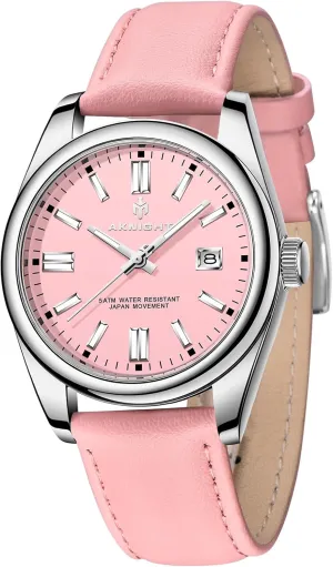 Date venture brother Gift BENYAR AKNIGHT Mens Watch, Stylish Business Casual Stainless Steel Quartz Analog Wrist Watches for Men Women, Luminous Waterproof 