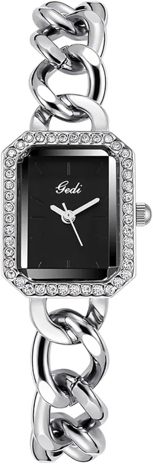 decade mild tangent cellist Women��s Dress Watches Rectangle Ladies Quartz Watches with Unique Stainless Steel Band Gosasa Elegant 