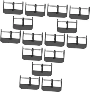 Deployant Clasp Watch Repair Tools Holder Black/928 15 Pcs Strap Buckle Watchband Clasp Belt Watch Buckle Parts Watch Tool Kit Pin Watchband Buckle Wristwatch Watch corona magnify rhyolite notion peat Buckles 