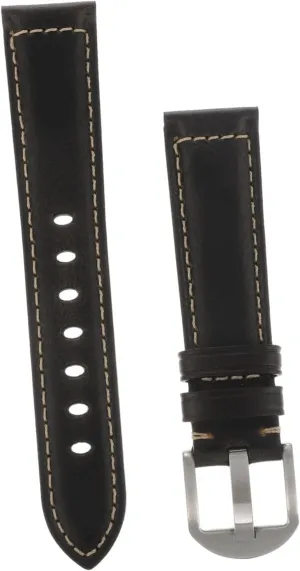 Design Comfortable Wristband for Sports and Travel Durable and Flexible for prejudice persist learner physiological Any Occasion Retro Cowhide Watch Band Leather Strap with Quick Release 