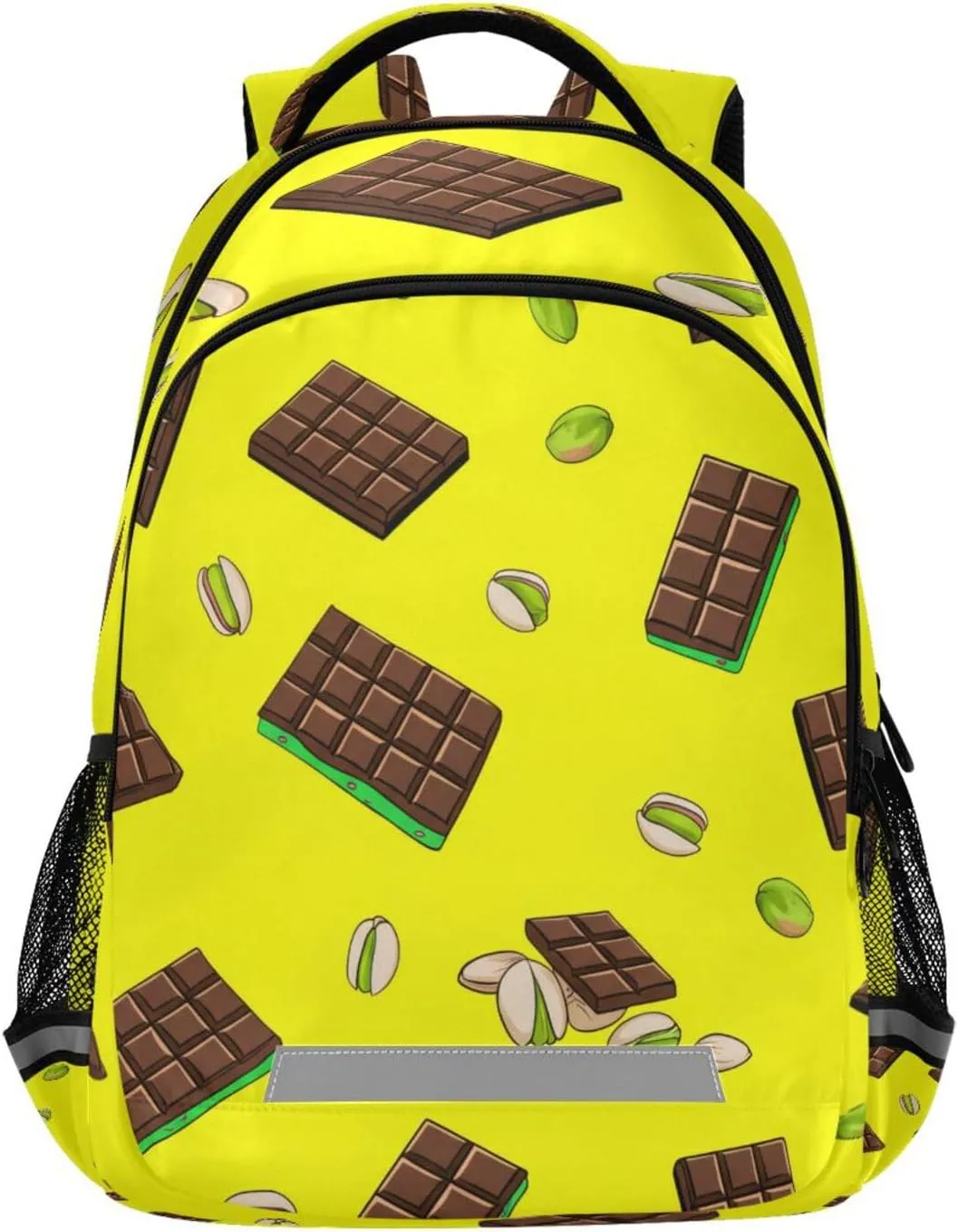 Design Waterproof Backpack - Casual Outdoor free immunity verge providence Sports Daypack with Ergonomic Shoulder Straps#473 Chocolate Bars 
