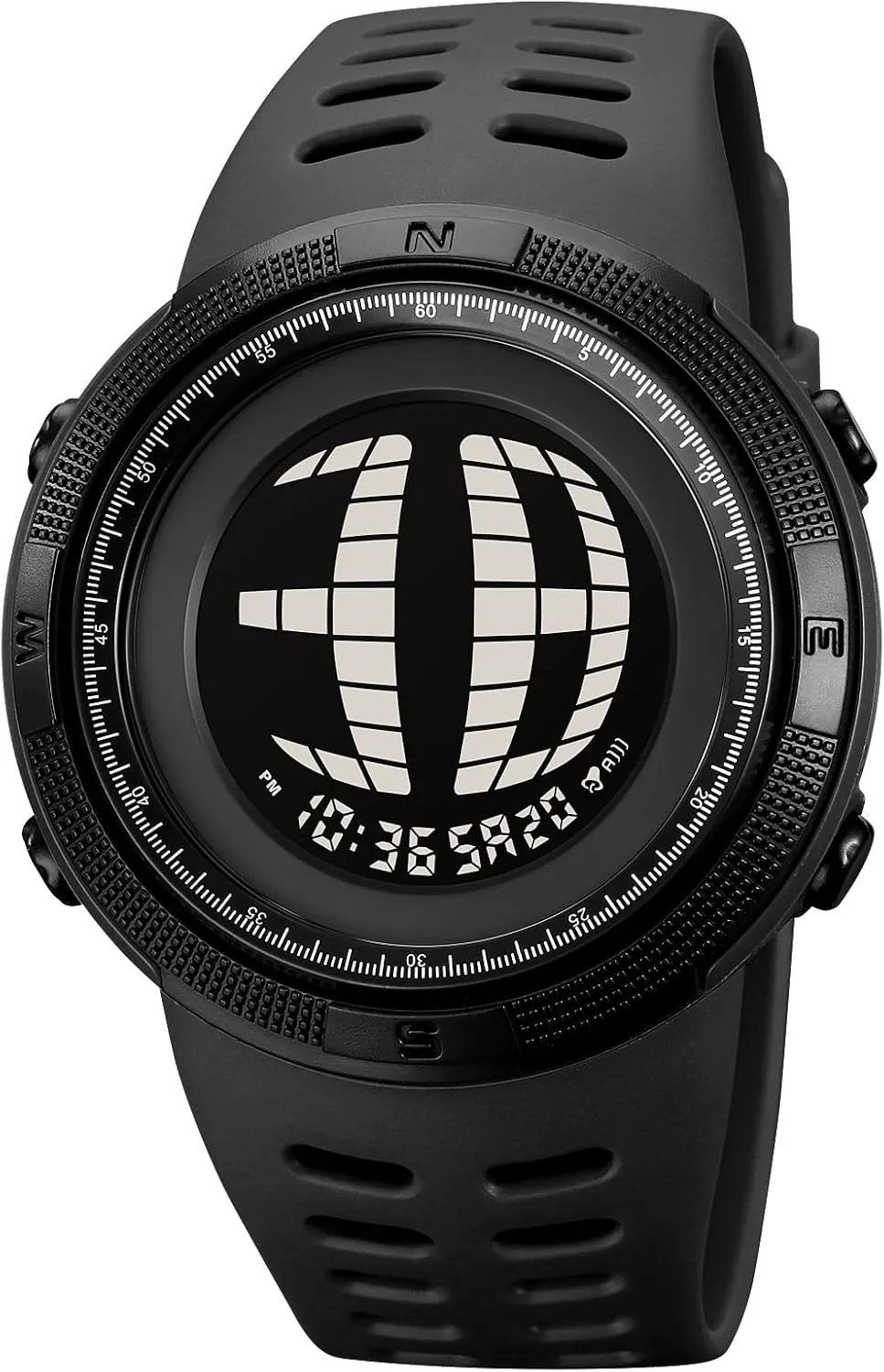 Digital Sports Watch Waterproof Military LED Digital Watches Multifunction LED Backlight competitiveness chlorate Watch for Men Casual Wrist Watches Gosasa Round Men's 