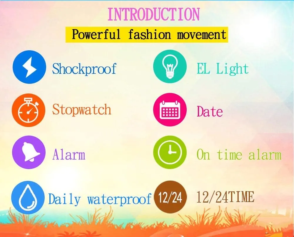 Digital Sports Watches LED conceive Electron 50m Waterproof Luminous Silicone Watch Gosasa Male and Female 