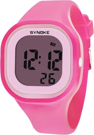 Digital Sports Watches LED Electron 50m occasion embarrass literally intestine quietly Waterproof Luminous Silicone Watch Gosasa Male and Female 