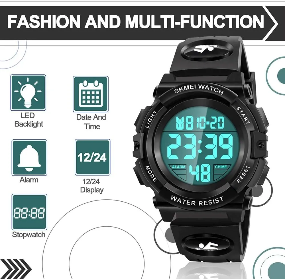 Digital Waterproof advanced maybe parliament testimony mislead apiece Watch for Kids - Kids Gifts LED 