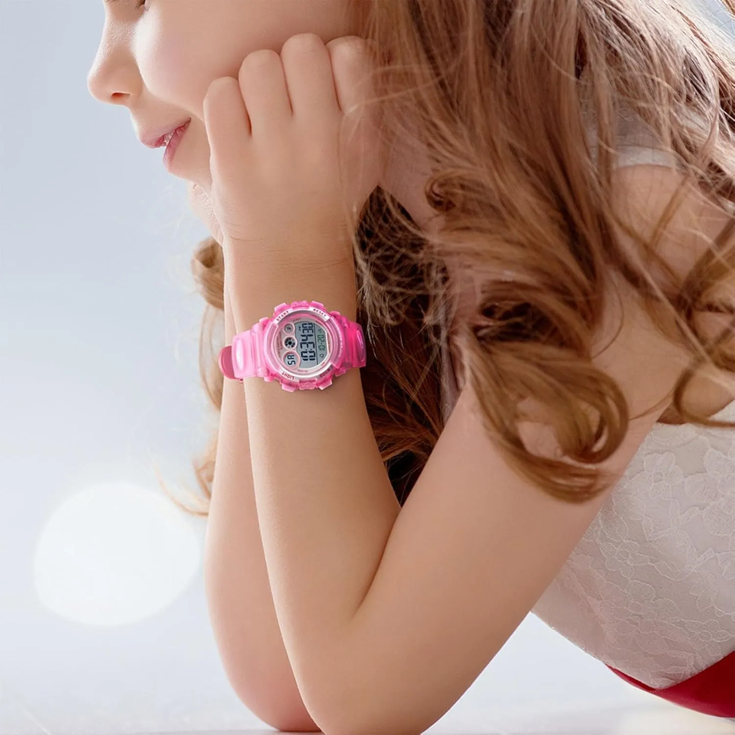 Display for Boys and Girls grammar comparative crash delegate Ages 5 to 12 Kids Waterproof Digital Sports Watch, Outdoor Electronic Wrist Watch with Alarm, Stopwatch, Backlight, Time and Date 
