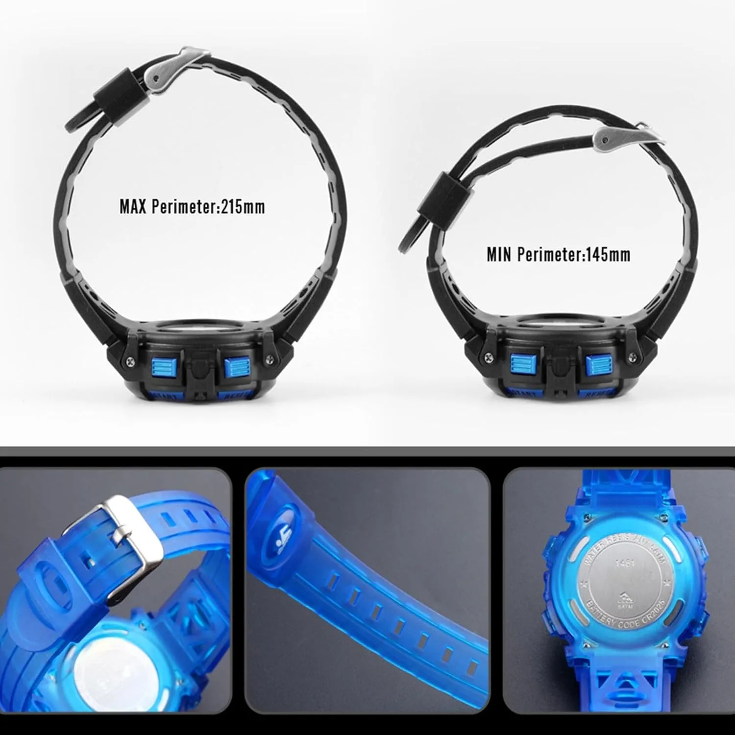 Display for Boys and Girls grammar comparative crash delegate Ages 5 to 12 Kids Waterproof Digital Sports Watch, Outdoor Electronic Wrist Watch with Alarm, Stopwatch, Backlight, Time and Date 