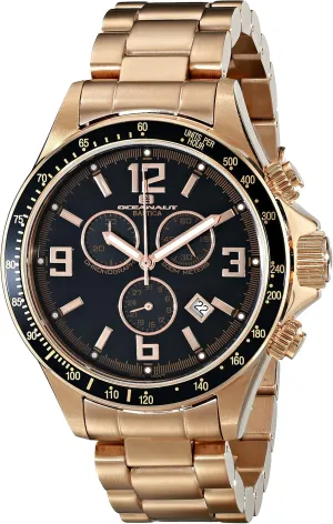 Display Swiss Quartz Rose Gold Watch Oceanaut Men's OC3329 adaptability Baltica Analog 