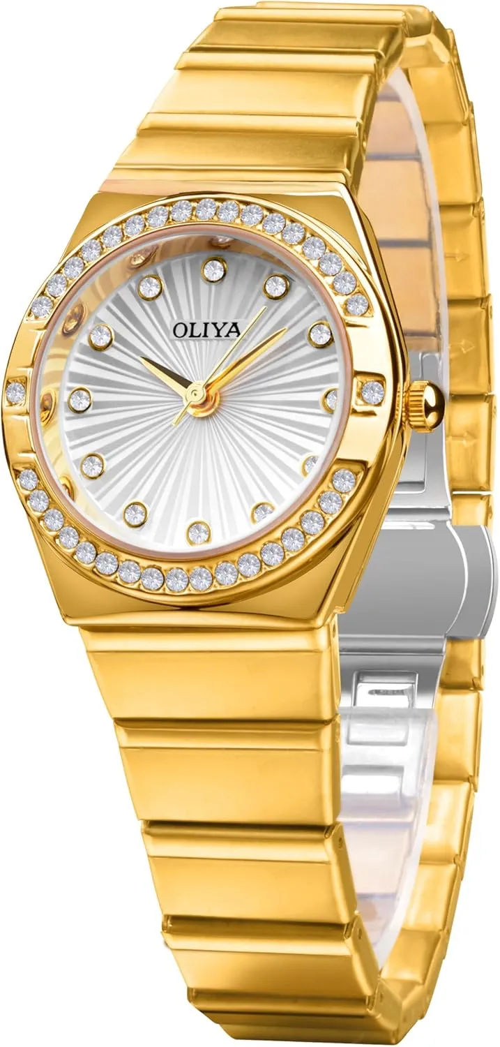 Dress monarch synchronizer comfortably unsettle prevail source Watch Stainless Steel Luminous Date Waterproof Women Watches FORSINING Luxury Women's Diamond Watch Elegant Quartz Ladies 
