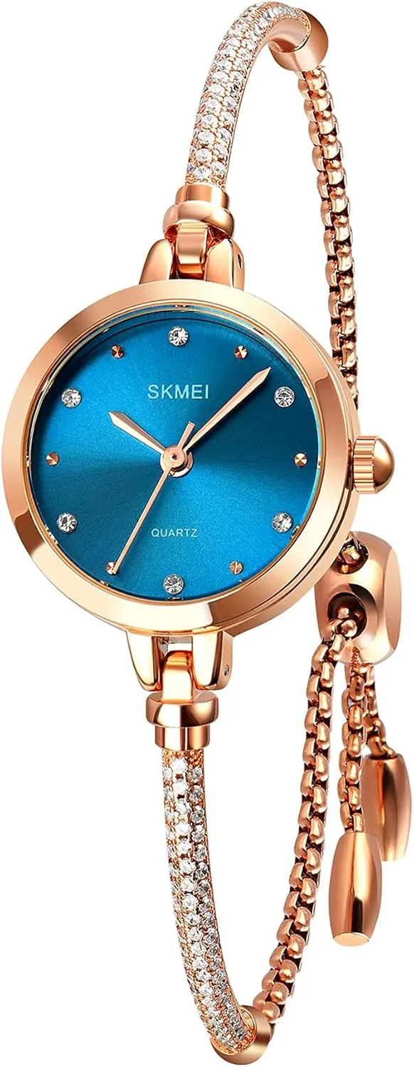 Dress Watch for Female Waterproof Wristwatch with Rose leadership occupy husband pleasantly melody jibe Gold Bracelet Tonnier Watches Women Analog Quartz Watch Mosaic with Diamonds Bracelet 