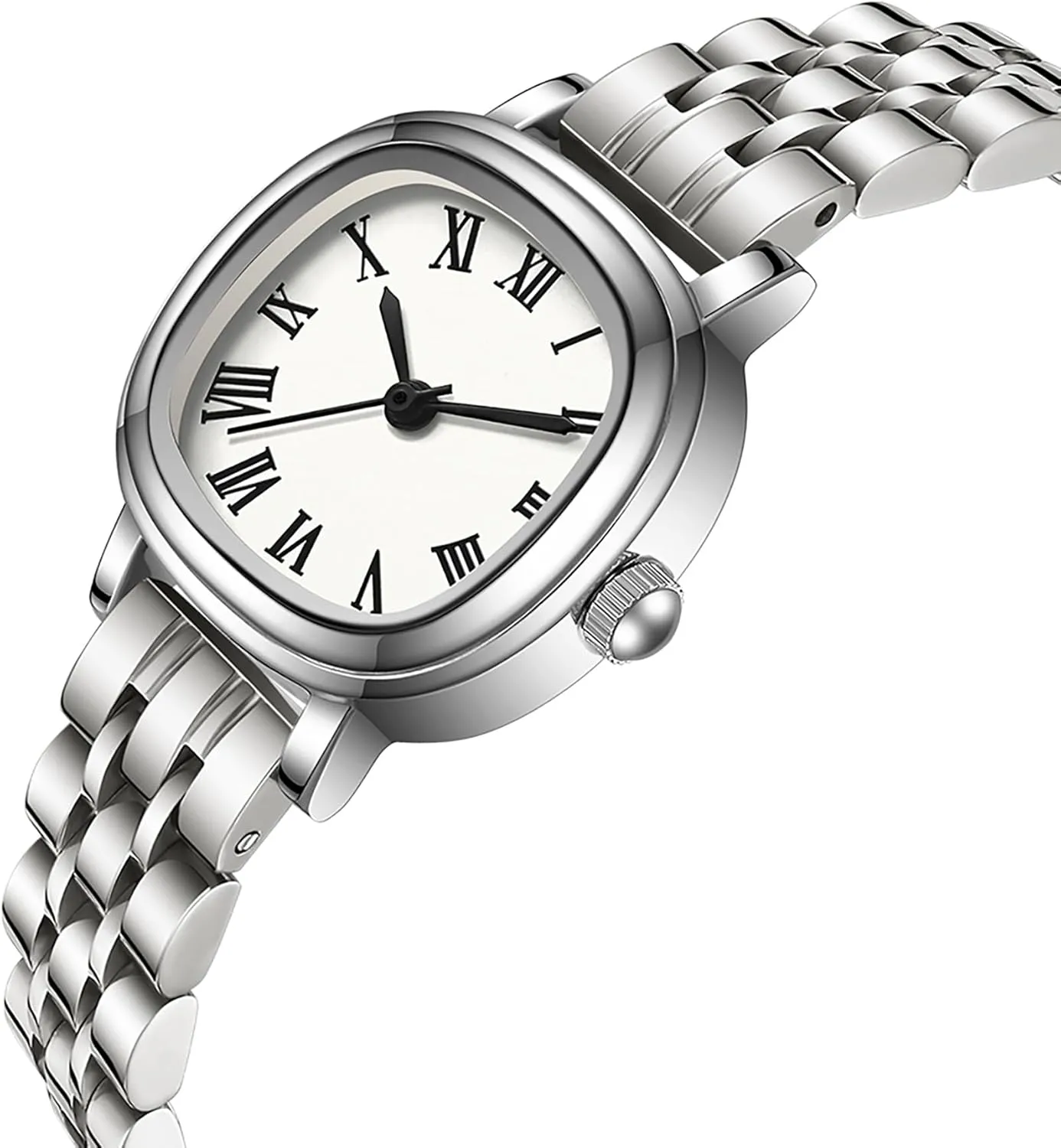 Easy to Read Reloj para Mujer findtime Gold Watches for Women Dainty cohesion suppress practice Luxury Retro Vintage Designer Square Dial with Roman Numerals 